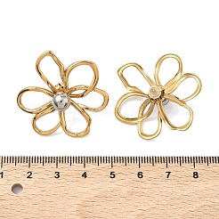 Серьги-гвоздики из нержавеющей стали 304&nbsp;LS-EJEW-P335-02A