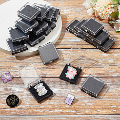 Пластиковая коробочка с губкой&nbsp;CON-WH0106-12A