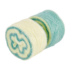 Сегментированная окрашенная пряжа для вязания&nbsp;DIY-TAC0033-03D
