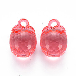 Осенняя тема прозрачные акриловые подвески&nbsp;TACR-T024-04B-910