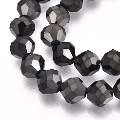 Стеклянные бусины с гальваническим покрытием &nbsp;EGLA-I019-FP02