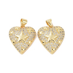 Латунные микро проложить кубического циркония подвески&nbsp;ZIRC-I063-24G