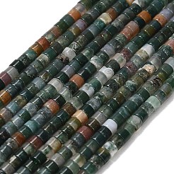 Природного индийского агата бисер нитей&nbsp;G-P608-A15-01