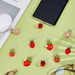 10 шт. 5-х видов пластиковых мобильных пылезащитных заглушек&nbsp;HJEW-DC00061