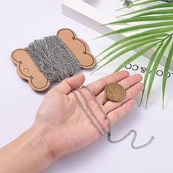 Цепи из нержавеющей стали 304&nbsp;CHS-K001-24-3mm