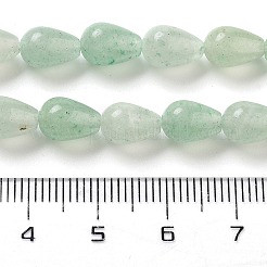 Естественный зеленый авантюрин бисер нитей&nbsp;G-B106-A12-01