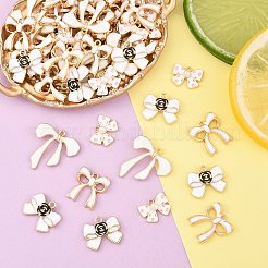 50шт 5 стиля сплава эмалевые подвески&nbsp;ENAM-YW0005-82