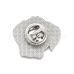 Эмалированная булавка с латунными защелками-бабочками&nbsp;JEWB-A006-05C