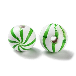 Набивные деревянные европейские бусины WOOD-Z002-13G