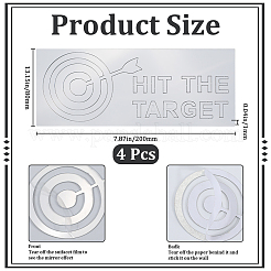 Акриловые настенные наклейки&nbsp;AJEW-WH20023-05