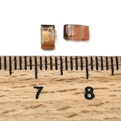 Прозрачные стеклянные бусы с 2 отверстием&nbsp;SEED-S023-30B-28