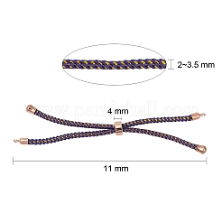 Изготовление браслета-слайдера из нейлонового шнура&nbsp;MAK-F026-A-RG