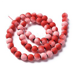 Окрашенного распылением немагнитных синтетических нитей гематита бусы&nbsp;G-N337-01C