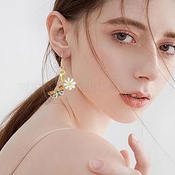 12 шт. подвески из эмали в виде бабочки и цветка&nbsp;HJEW-YW00122