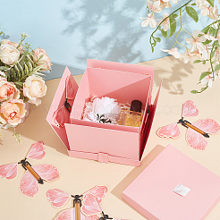 Бумажные коробки для хранения подарков-сюрпризов в виде летящей бабочки своими руками&nbsp;CON-WH0110-54B