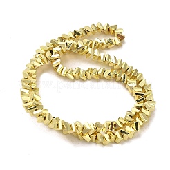 Стеклянные бусины с гальваническим покрытием &nbsp;EGLA-D030-16A-03