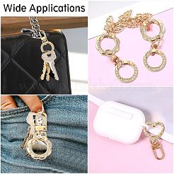 15шт 3 стиля пружинные кольца из цинкового сплава&nbsp;FIND-CJ0004-77