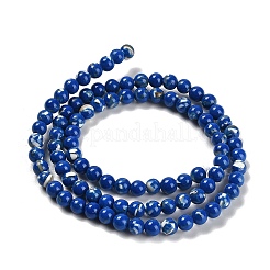 Собранные нити бусин из синтетического камня и ракушек трохус&nbsp;G-B128-08A-05