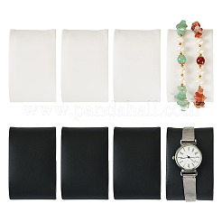 8 шт. двухцветные подушки для часов из искусственной кожи&nbsp;ODIS-TA0001-05