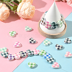 30 шт. Непрозрачные акриловые бусины&nbsp;MACR-SC0002-39