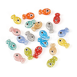 20шт 10 цвета фарфоровые бусины ручной работы&nbsp;PORC-TA0001-12