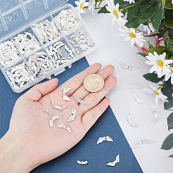 Сплавочные овальные бусины тибетского стиля &nbsp;TIBEB-PH0004-42S