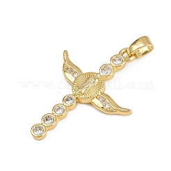 Латунные микро проложить кубического циркония подвески&nbsp;KK-D409-47B-G