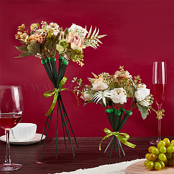 100 шт. 2 вида пластиковых удлиняющихся трубок для воды с колпачками&nbsp;AJEW-FG0005-26