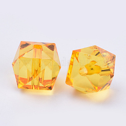 Прозрачные акриловые бусины&nbsp;TACR-Q259-10mm-V24