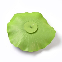 Искусственные пластиковые цветы лотоса&nbsp;AJEW-WH0109-98C-07