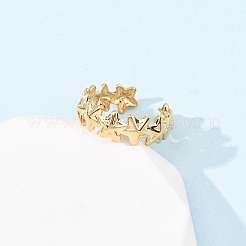 Кольца-манжеты из нержавеющей стали 304 для женщин&nbsp;RJEW-K309-15G