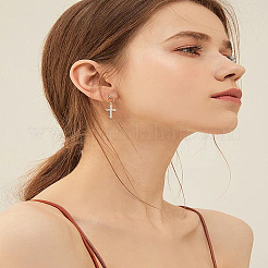 4шт латунные подвески с микропаве и кубическим цирконием&nbsp;ZIRC-LP0001-55G