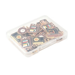 25шт 5 стиля подвески из сплава с эмалью&nbsp;ENAM-FS0003-14