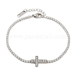 Браслеты-цепочки из нержавеющей стали 304 для женщин&nbsp;BJEW-D364-01A-P