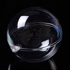 Открывающиеся прозрачные пластиковые подвески&nbsp;CON-K007-06G