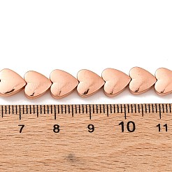 Гальванизировать немагнитных синтетический гематит бисер пряди&nbsp;LS-G-F510-05-7x8mm