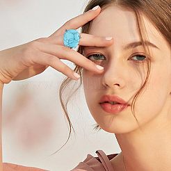 2 шт. регулируемые латунные компоненты кольца на палец&nbsp;FIND-HS0001-01P