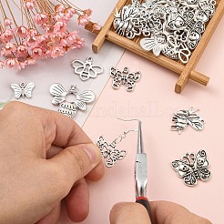 40шт 8 стиля подвески из сплава в тибетском стиле&nbsp;TIBE-YW0001-65