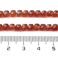 Натуральный красный агат бисер нитей&nbsp;G-H042-A49-02