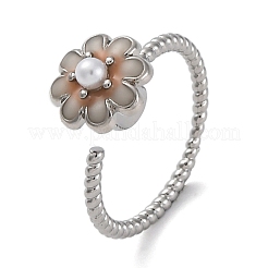 Dasiy вращающиеся открытые манжетные кольца для женщин&nbsp;RJEW-C118-05P