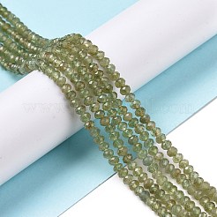 Естественный зеленый апатит бисер пряди&nbsp;G-E194-04