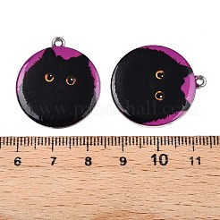 Печатные подвески сплава&nbsp;ENAM-P246-03P-02