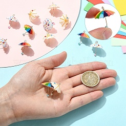 3шт 3 цвета подвески из смолы&nbsp;CRES-YW0002-77