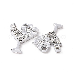 Сплава кристалла горный хрусталь подвески&nbsp;ALRI-H004-28P