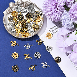 48шт 6 стиля подвески из сплава в тибетском стиле&nbsp;FIND-YW0007-25