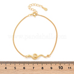 925 ссылка стерлингового серебра браслеты&nbsp;BJEW-D320-02G