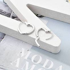 925 серьги из серебра из серебра&nbsp;EJEW-R001-01S