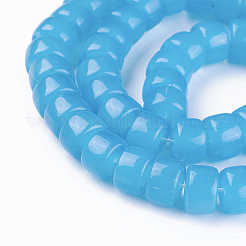 Непрозрачные сплошные цветные стеклянные бусины&nbsp;LS-GLAA-A036-I22