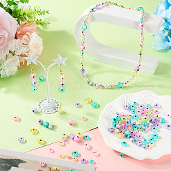 120шт 5 стиля ручной работы сглаз бусины лэмпворк пряди&nbsp;LAMP-TA0001-50