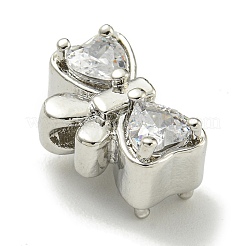 Реечное покрытие латунь микро паве кубический цирконий шарик&nbsp;KK-K386-19P